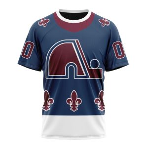 Personalized NHL Colorado Avalanche Special Reverse Retro Redesign Unisex Tshirt TS5013