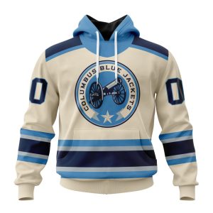 Personalized NHL Columbus Blue Jackets Special Reverse Retro Redesign Unisex Pullover Hoodie