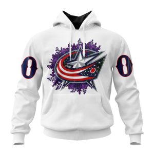 Personalized NHL Columbus Blue Jackets Specialized Dia De Muertos Unisex Pullover Hoodie