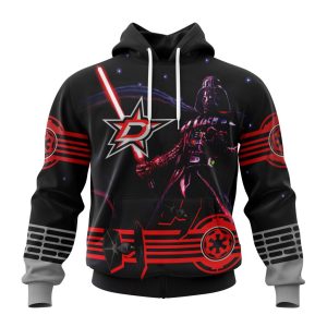 Personalized NHL Dallas Stars Specialized Darth Vader Version Jersey Unisex Pullover Hoodie