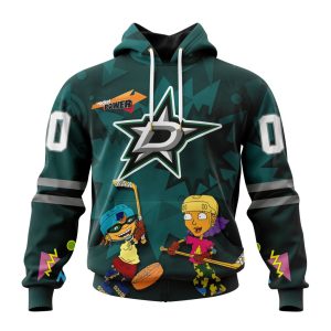 Personalized NHL Dallas Stars Specialized For Rocket Power Unisex Pullover Hoodie