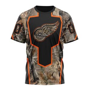 Personalized NHL Detroit Red Wings Special Camo Realtree Hunting Unisex Tshirt TS5172