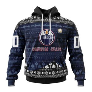 Personalized NHL Edmonton Oilers Special Star Trek Design Unisex Pullover Hoodie