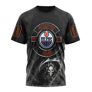 Personalized NHL Edmonton Oilers Specialized Kits For Rock Night Unisex Tshirt TS5258