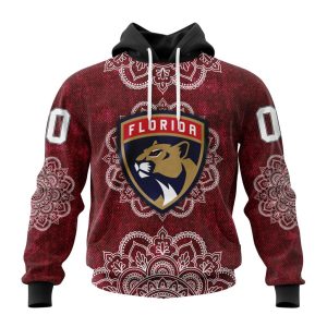 Personalized NHL Florida Panthers Specialized Mandala Style Unisex Pullover Hoodie