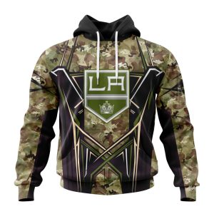Personalized NHL Los Angeles Kings Special Camo Color Design Unisex Hoodie