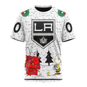 Personalized NHL Los Angeles Kings Special Peanuts Design Unisex Tshirt TS5358