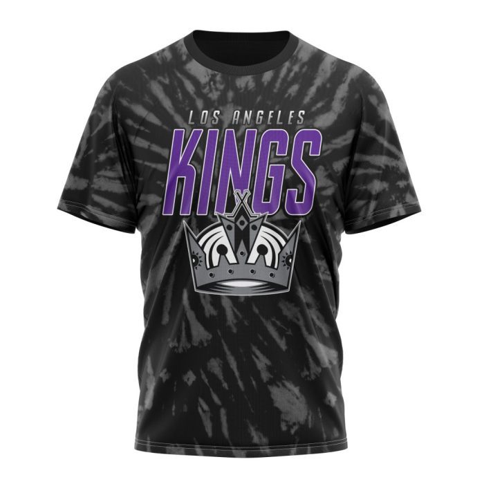 Personalized NHL Los Angeles Kings Special Retro Vintage Tie - Dye Unisex Tshirt TS5361