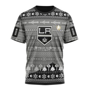 Personalized NHL Los Angeles Kings Special Star Trek Design Unisex Tshirt TS5363