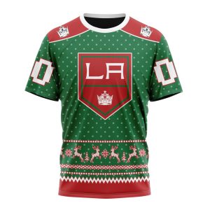 Personalized NHL Los Angeles Kings Special Ugly Christmas Unisex Tshirt TS5364