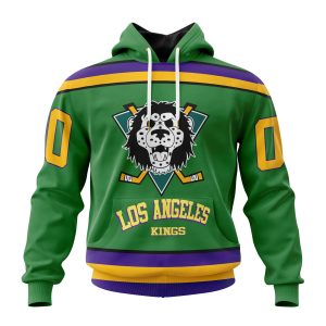 Personalized NHL Los Angeles Kings Specialized Design X The Mighty Ducks Unisex Pullover Hoodie