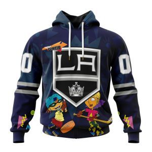 Personalized NHL Los Angeles Kings Specialized For Rocket Power Unisex Pullover Hoodie