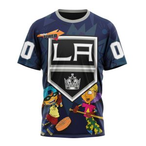 Personalized NHL Los Angeles Kings Specialized For Rocket Power Unisex Tshirt TS5373