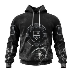 Personalized NHL Los Angeles Kings Specialized Kits For Rock Night Unisex Pullover Hoodie
