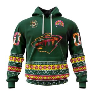 Personalized NHL Minnesota Wild Jersey Hockey For All Diwali Festival Unisex Pullover Hoodie