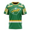 Personalized NHL Minnesota Wild Special Reverse Retro Redesign Unisex Tshirt TS5420