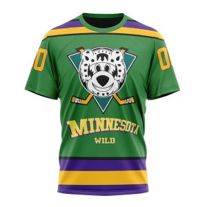 Personalized NHL Minnesota Wild Specialized Design X The Mighty Ducks Unisex Tshirt TS5427
