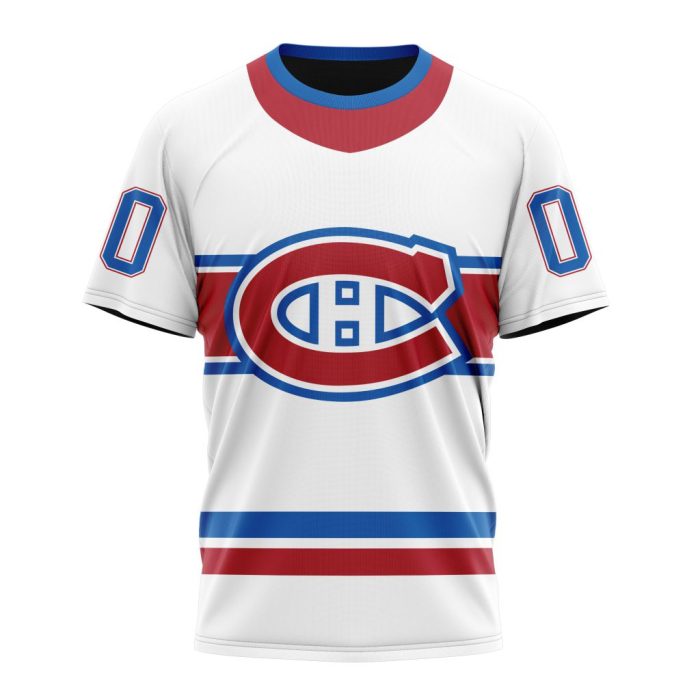 Personalized NHL Montreal Canadiens Special Reverse Retro Redesign Unisex Tshirt TS5478