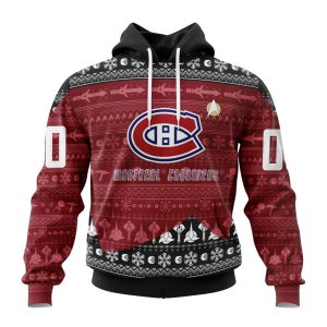 Personalized NHL Montreal Canadiens Special Star Trek Design Unisex Pullover Hoodie