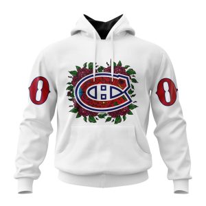 Personalized NHL Montreal Canadiens Specialized Dia De Muertos Unisex Pullover Hoodie
