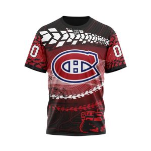 Personalized NHL Montreal Canadiens Specialized Off - Road Style Unisex Tshirt TS5494