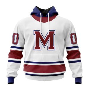 Personalized NHL Montreal Canadiens Specialized Unisex Kits With Retro Concepts Unisex Pullover Hoodie