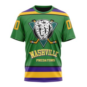 Personalized NHL Nashville Predators Specialized Design X The Mighty Ducks Unisex Tshirt TS5543