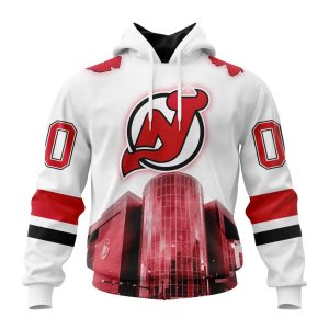 Personalized NHL New Jersey Devils Special Design With Prudential Center Unisex Pullover Hoodie