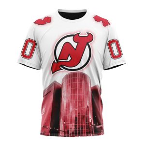 Personalized NHL New Jersey Devils Special Design With Prudential Center Unisex Tshirt TS5586