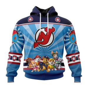 Personalized NHL New Jersey Devils Special Paw Patrol Kits Unisex Pullover Hoodie