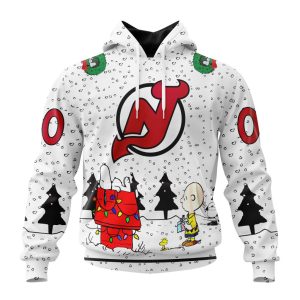 Personalized NHL New Jersey Devils Special Peanuts Design Unisex Pullover Hoodie