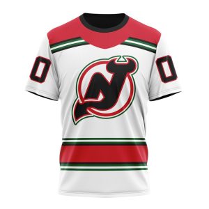 Personalized NHL New Jersey Devils Special Reverse Retro Redesign Unisex Tshirt TS5595