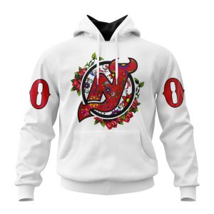 Personalized NHL New Jersey Devils Specialized Dia De Muertos Unisex Pullover Hoodie