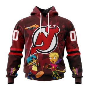 Personalized NHL New Jersey Devils Specialized For Rocket Power Unisex Pullover Hoodie