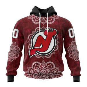 Personalized NHL New Jersey Devils Specialized Mandala Style Unisex Pullover Hoodie