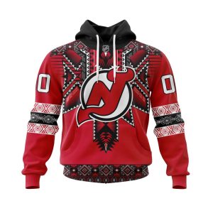 Personalized NHL New Jersey Devils Specialized Native Concepts Unisex Pullover Hoodie