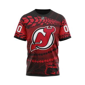 Personalized NHL New Jersey Devils Specialized Off - Road Style Unisex Tshirt TS5609