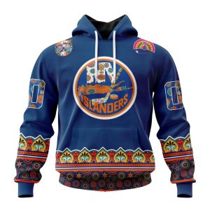 Personalized NHL New York Islanders Jersey Hockey For All Diwali Festival Unisex Pullover Hoodie