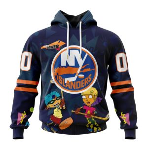 Personalized NHL New York Islanders Specialized For Rocket Power Unisex Pullover Hoodie
