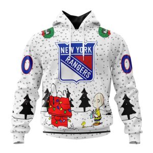 Personalized NHL New York Rangers Special Peanuts Design Unisex Pullover Hoodie