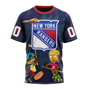 Personalized NHL New York Rangers Specialized For Rocket Power Unisex Tshirt TS5721
