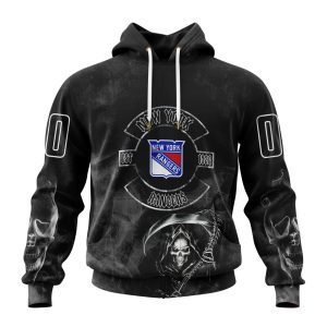 Personalized NHL New York Rangers Specialized Kits For Rock Night Unisex Pullover Hoodie