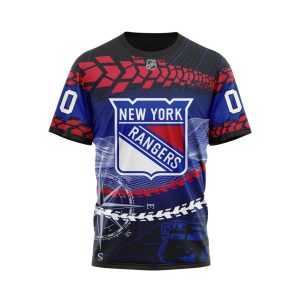 Personalized NHL New York Rangers Specialized Off - Road Style Unisex Tshirt TS5726