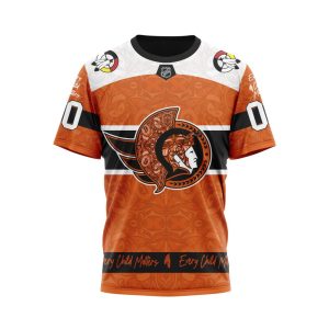 Personalized NHL Ottawa Senators Specialized Design Support Child Lives Matter Unisex Tshirt TS5774