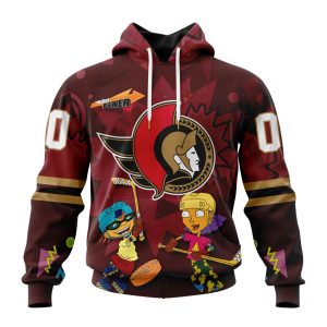 Personalized NHL Ottawa Senators Specialized For Rocket Power Unisex Pullover Hoodie