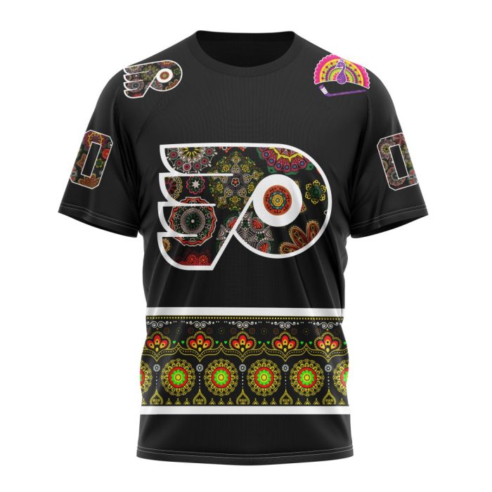 Personalized NHL Philadelphia Flyers Jersey Hockey For All Diwali Festival Unisex Tshirt TS5803