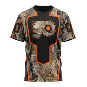 Personalized NHL Philadelphia Flyers Special Camo Realtree Hunting Unisex Tshirt TS5811