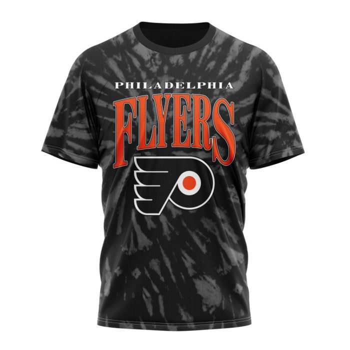 Personalized NHL Philadelphia Flyers Special Retro Vintage Tie - Dye Unisex Tshirt TS5824