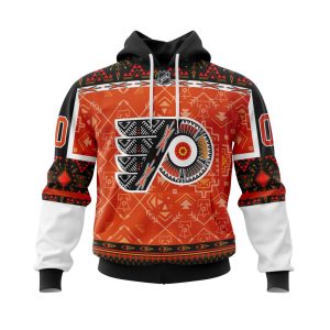 Personalized NHL Philadelphia Flyers Specialized Native Concepts Unisex Pullover Hoodie