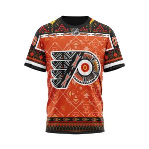 Personalized NHL Philadelphia Flyers Specialized Native Concepts Unisex Tshirt TS5840